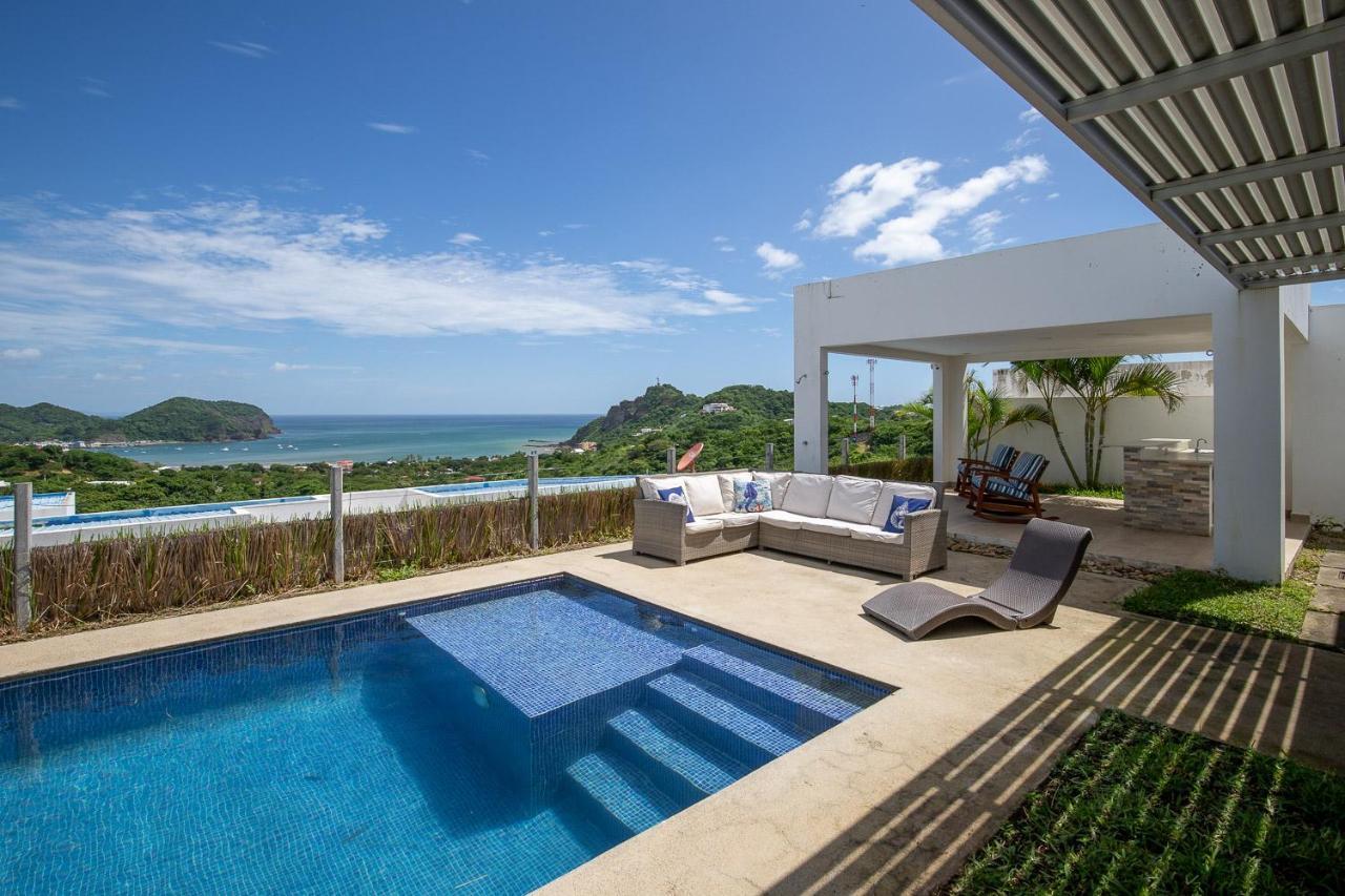 Casa Marea Alta - Amazing Ocean Views, Private Pool, Ac, Close To Town San Juan del Sur Bagian luar foto