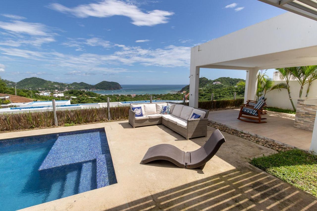 Casa Marea Alta - Amazing Ocean Views, Private Pool, Ac, Close To Town San Juan del Sur Bagian luar foto