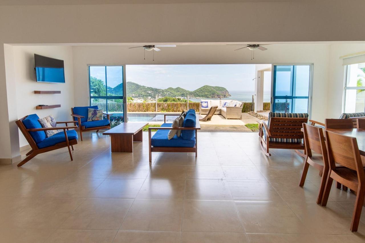 Casa Marea Alta - Amazing Ocean Views, Private Pool, Ac, Close To Town San Juan del Sur Bagian luar foto