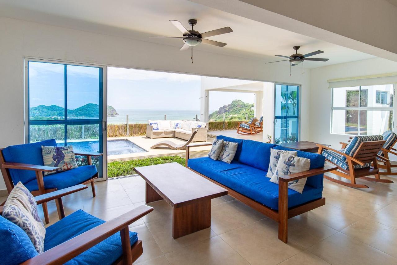 Casa Marea Alta - Amazing Ocean Views, Private Pool, Ac, Close To Town San Juan del Sur Bagian luar foto